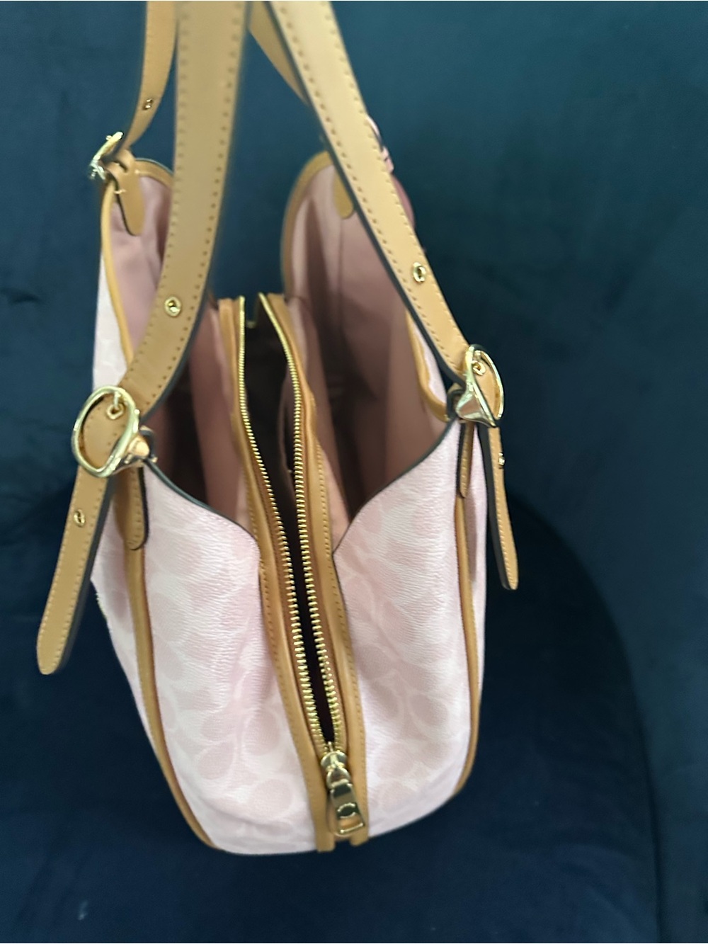 Coach Powder Pink Erin Bag - Picture 8 of 11